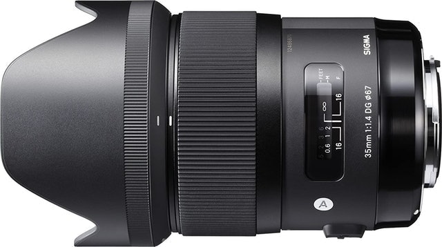 SIGMA Lente 35mm f/1.4 Translation missing: pt-BR.activerecord.decorators.item_part_image/alt