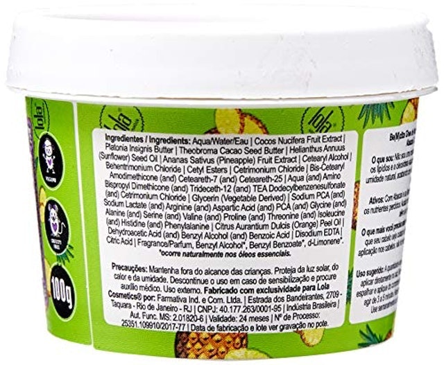 LOLA COSMETICS Be(m)dita Ghee Abacaxi e Manteiga de Bacuri Translation missing: pt-BR.activerecord.decorators.item_part_image/alt