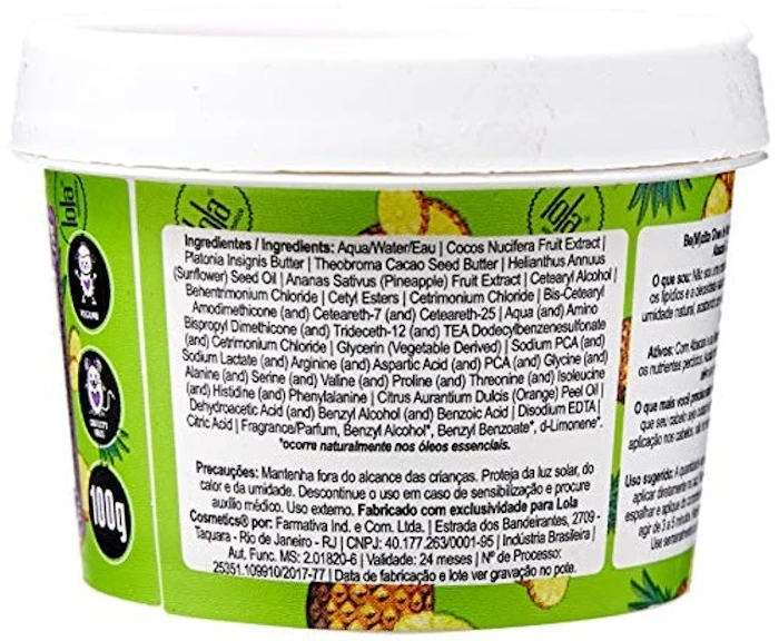 LOLA COSMETICS Be(m)dita Ghee Abacaxi e Manteiga de Bacuri Translation missing: pt-BR.activerecord.decorators.item_part_image/alt