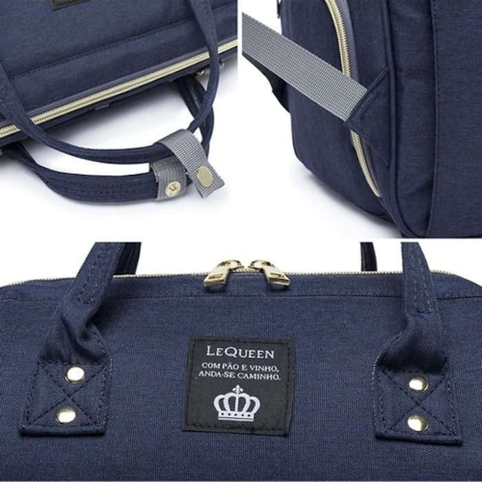 LEQUEEN Mochila Bolsa Maternidade Multifuncional Translation missing: pt-BR.activerecord.decorators.item_part_image/alt
