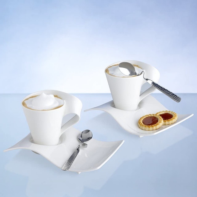 VILLEROY & BOCH Xícara para Café com Pires New Wave 80ml 2 Unidades Translation missing: pt-BR.activerecord.decorators.item_part_image/alt
