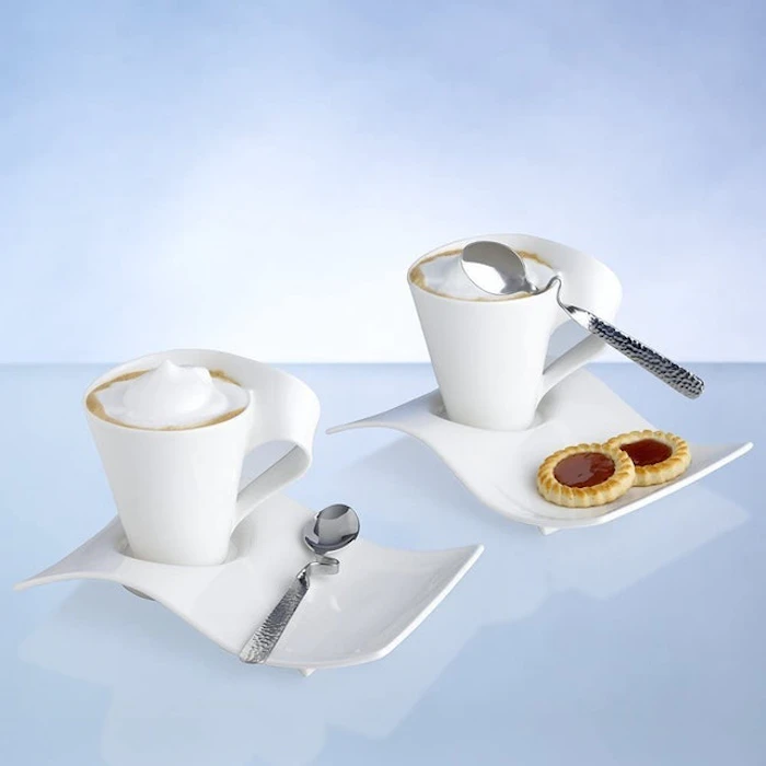 VILLEROY & BOCH Xícara para Café com Pires New Wave 80ml 2 Unidades Translation missing: pt-BR.activerecord.decorators.item_part_image/alt