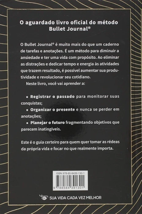 RYDER CARROLL O Método Bullet Journal Translation missing: pt-BR.activerecord.decorators.item_part_image/alt