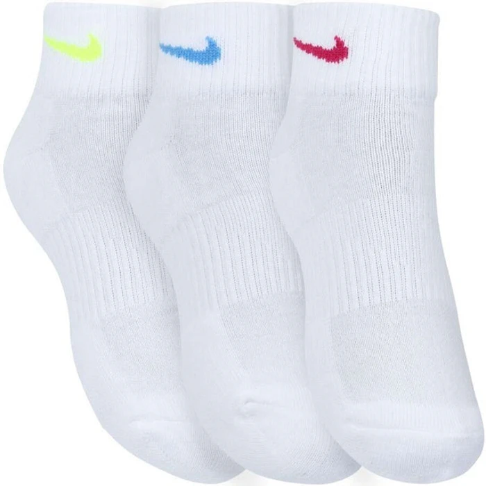 NIKE Meias Cano Médio Cushioned Ankle 3 Pares Translation missing: pt-BR.activerecord.decorators.item_part_image/alt