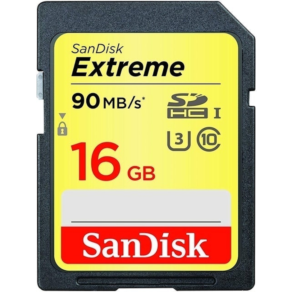 SANDISK Cartão de Memória Extreme 16GB Translation missing: pt-BR.activerecord.decorators.item_part_image/alt