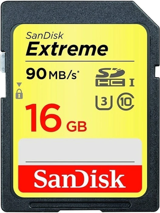 SANDISK Cartão de Memória Extreme 16GB Translation missing: pt-BR.activerecord.decorators.item_part_image/alt