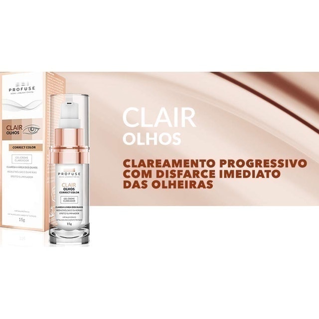 PROFUSE Profuse Clair Olhos Correct Color Translation missing: pt-BR.activerecord.decorators.item_part_image/alt