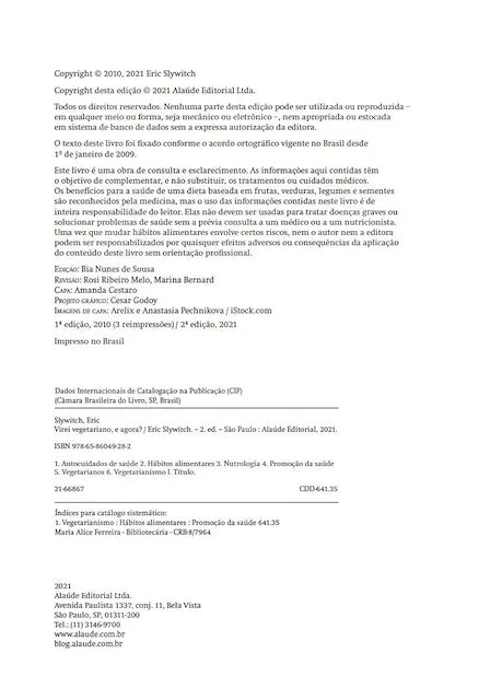 Eric Slywitch Virei Vegetariano. E Agora? Translation missing: pt-BR.activerecord.decorators.item_part_image/alt