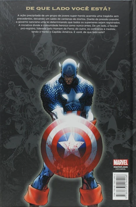 MARK MILLAR Guerra Civil Translation missing: pt-BR.activerecord.decorators.item_part_image/alt