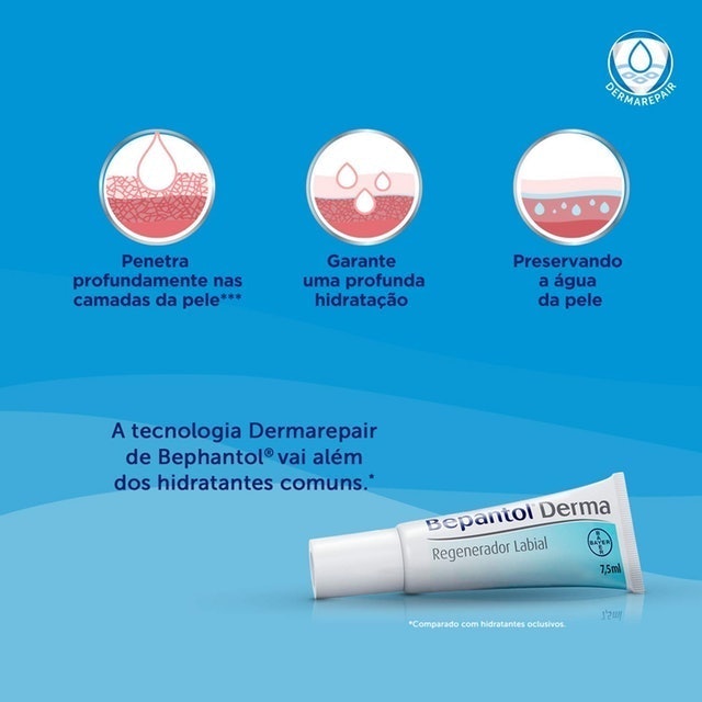 BAYER Hidratante Regenerador Labial Bepantol Derma Translation missing: pt-BR.activerecord.decorators.item_part_image/alt