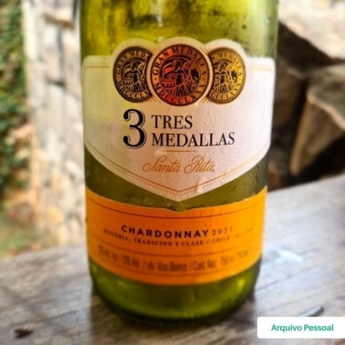 SANTA RITA Vinho Branco Tres Medallas Santa Rita Chardonnay Translation missing: pt-BR.activerecord.decorators.item_part_image/alt