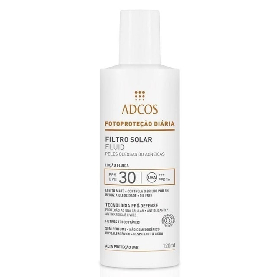 ADCOS Filtro Solar Fluid FPS 30 Translation missing: pt-BR.activerecord.decorators.item_part_image/alt