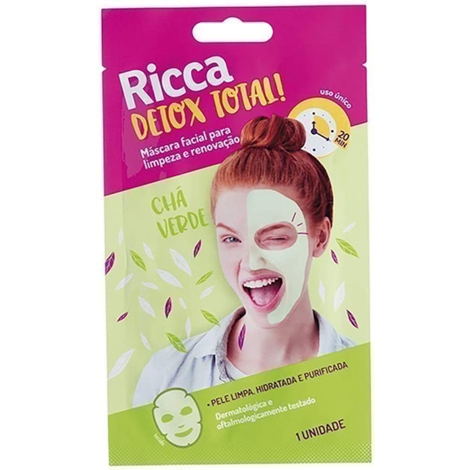 RICCA Máscara Facial Limpeza Detox Total Translation missing: pt-BR.activerecord.decorators.item_part_image/alt