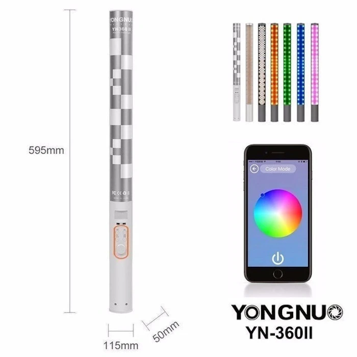 YONGNUO Bastão de Luz LED Translation missing: pt-BR.activerecord.decorators.item_part_image/alt