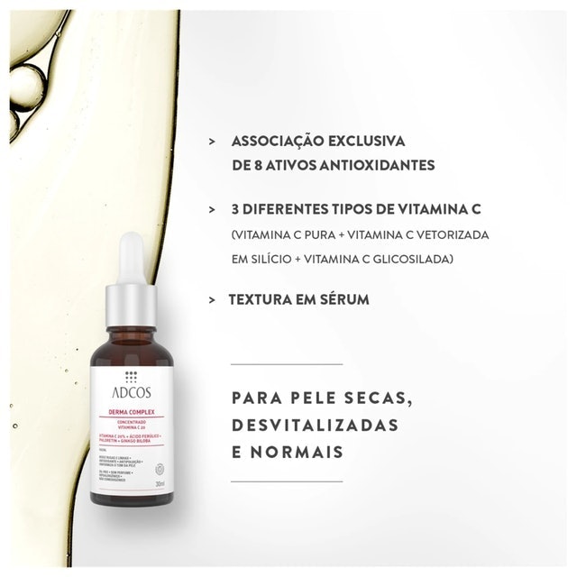 ADCOS Vitamina C 15 + Ácido Hialurônico Translation missing: pt-BR.activerecord.decorators.item_part_image/alt