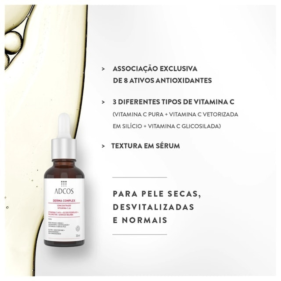 ADCOS Vitamina C 15 + Ácido Hialurônico Translation missing: pt-BR.activerecord.decorators.item_part_image/alt