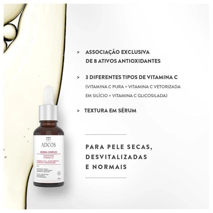 ADCOS Vitamina C 15 + Ácido Hialurônico Translation missing: pt-BR.activerecord.decorators.item_part_image/alt