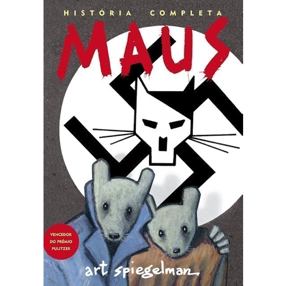 NÃO FICÇÃO Maus - Quadrinho Translation missing: pt-BR.activerecord.decorators.item_part_image/alt