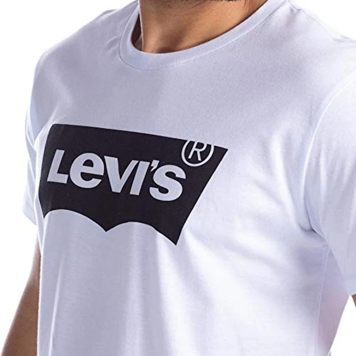 LEVI'S Camiseta Branca Masculina Translation missing: pt-BR.activerecord.decorators.item_part_image/alt
