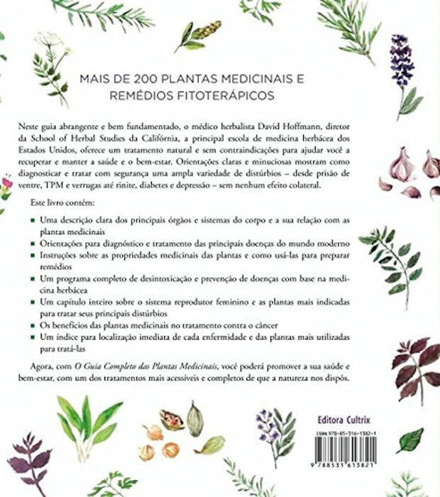 DAVID HOFFMANN O Guia Completo das Plantas Medicinais Translation missing: pt-BR.activerecord.decorators.item_part_image/alt