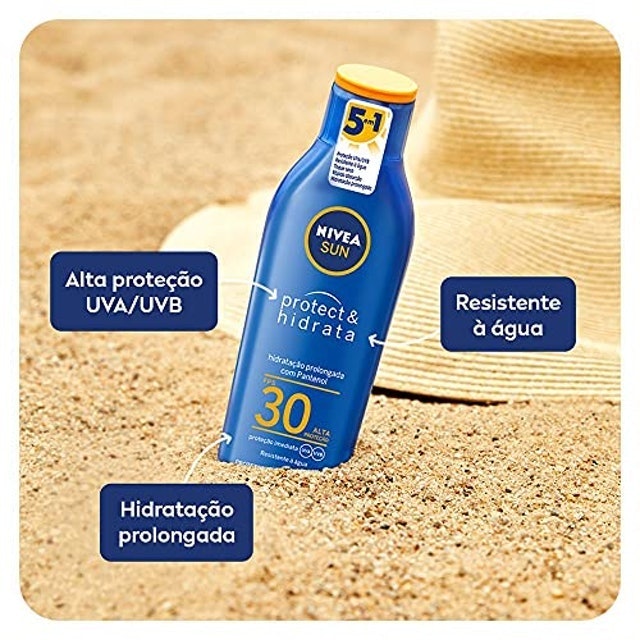 NIVEA Protetor Solar Corporal Sun Protect & Hidrata FPS30 Translation missing: pt-BR.activerecord.decorators.item_part_image/alt