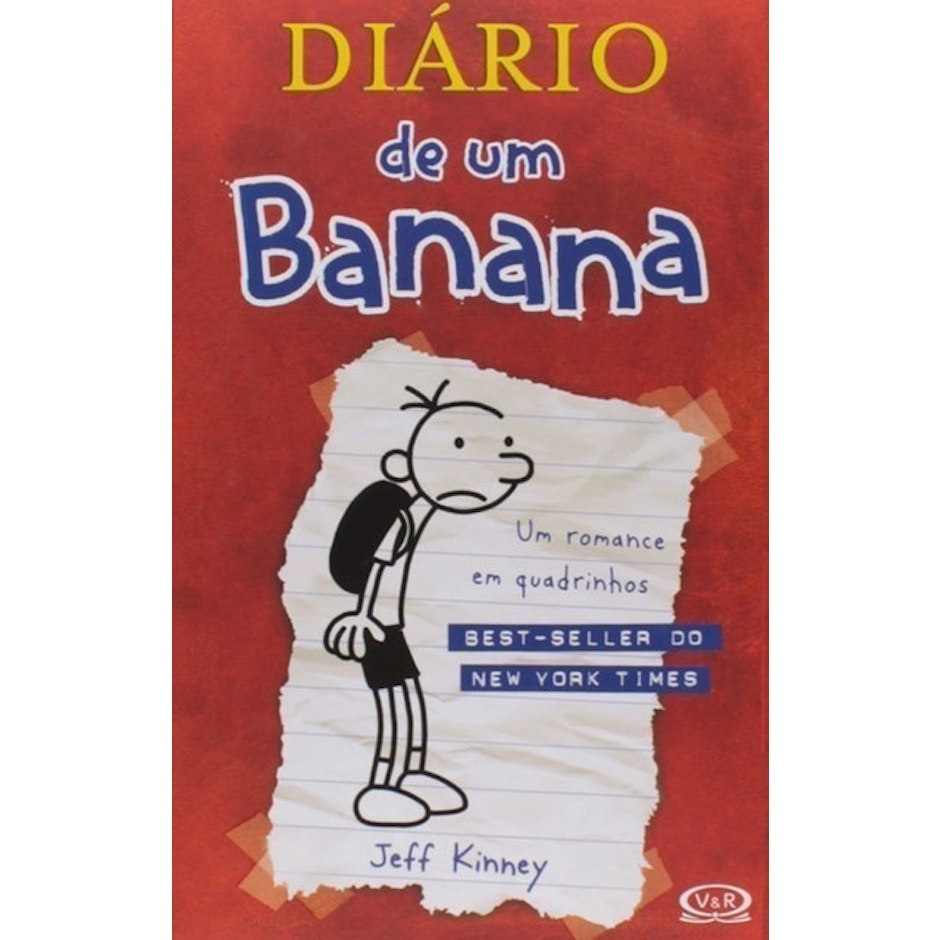 JEFF KINNEY Diário de um Banana: um Romance em Quadrinhos Translation missing: pt-BR.activerecord.decorators.item_part_image/alt