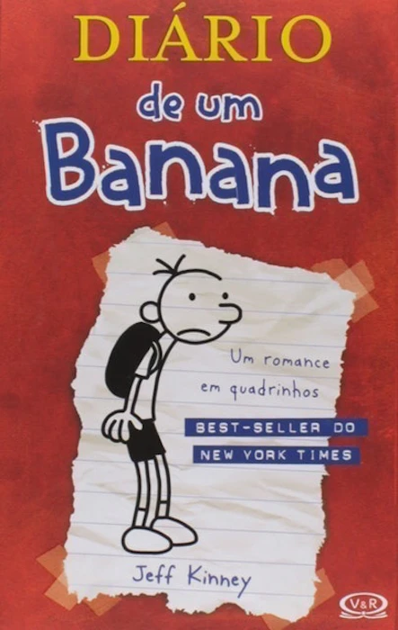 JEFF KINNEY Diário de um Banana: um Romance em Quadrinhos Translation missing: pt-BR.activerecord.decorators.item_part_image/alt