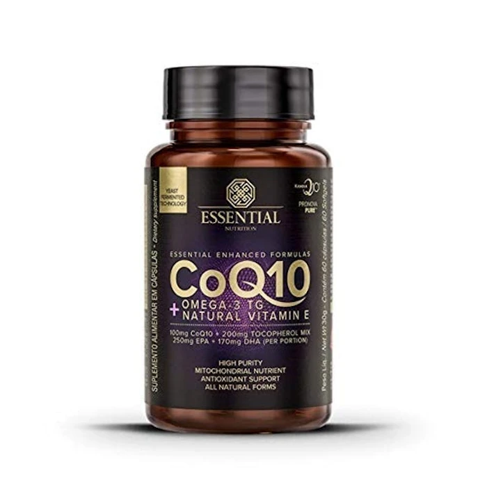 ESSENTIAL NUTRITION Coenzima Q10 com Ômega 3 TG Translation missing: pt-BR.activerecord.decorators.item_part_image/alt