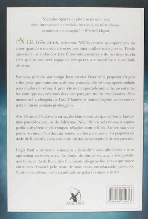 Nicholas Sparks Noites de Tormenta Translation missing: pt-BR.activerecord.decorators.item_part_image/alt