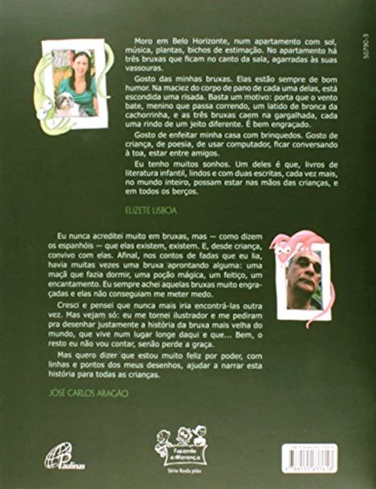 Elizete Lisboa A Bruxa Mais Velha do Mundo - Braile Translation missing: pt-BR.activerecord.decorators.item_part_image/alt