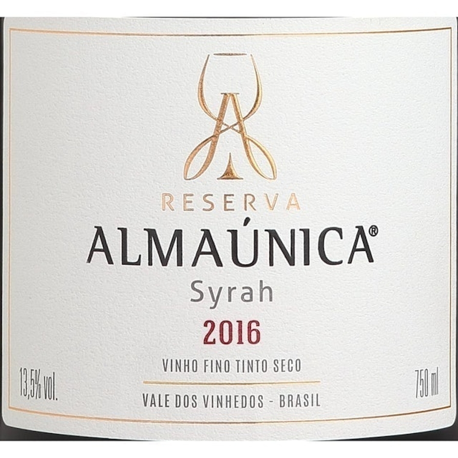 ALMAÚNICA Vinho Tinto Almaúnica Reserva Syrah Translation missing: pt-BR.activerecord.decorators.item_part_image/alt