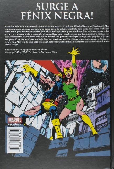 CHRIS CLAREMONT X-men: A Saga da Fênix Negra - Volume 1 Translation missing: pt-BR.activerecord.decorators.item_part_image/alt