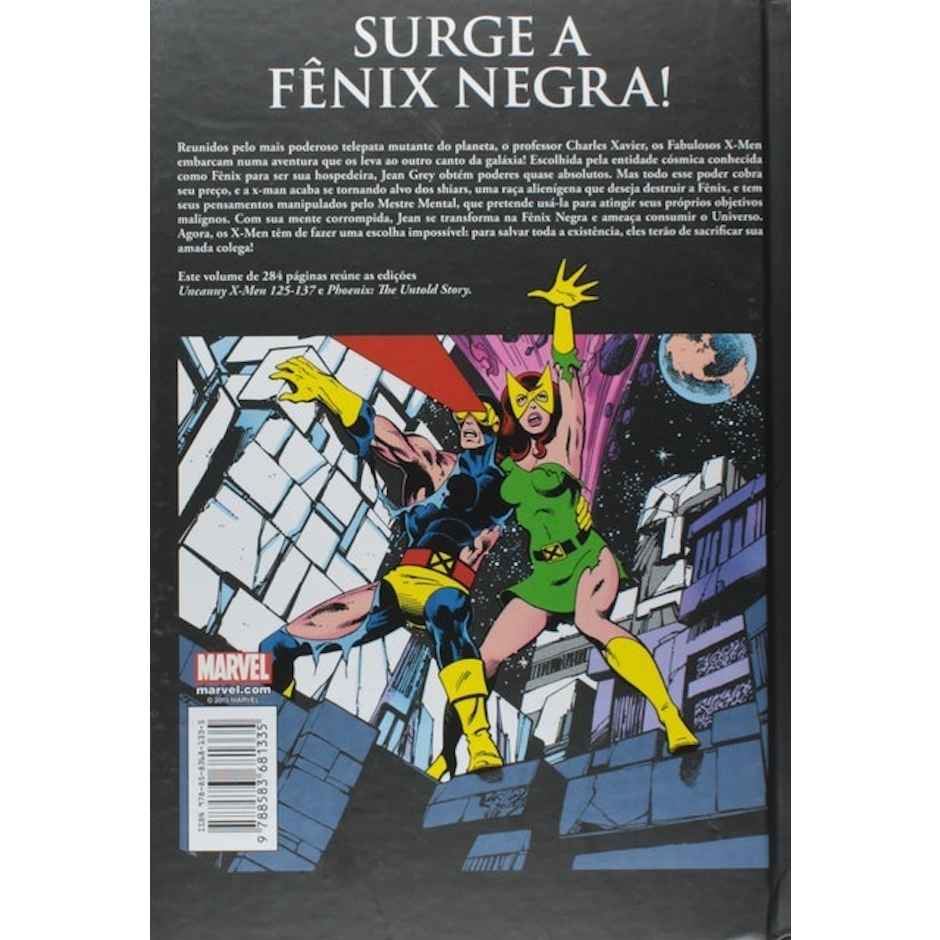 CHRIS CLAREMONT X-men: A Saga da Fênix Negra - Volume 1 Translation missing: pt-BR.activerecord.decorators.item_part_image/alt