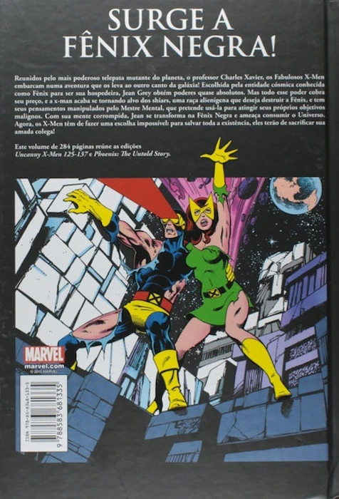 CHRIS CLAREMONT X-men: A Saga da Fênix Negra - Volume 1 Translation missing: pt-BR.activerecord.decorators.item_part_image/alt