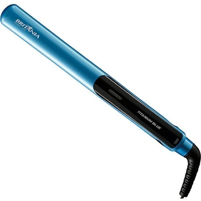 BRITÂNIA Prancha Titanium Blue Bivolt Translation missing: pt-BR.activerecord.decorators.item_part_image/alt