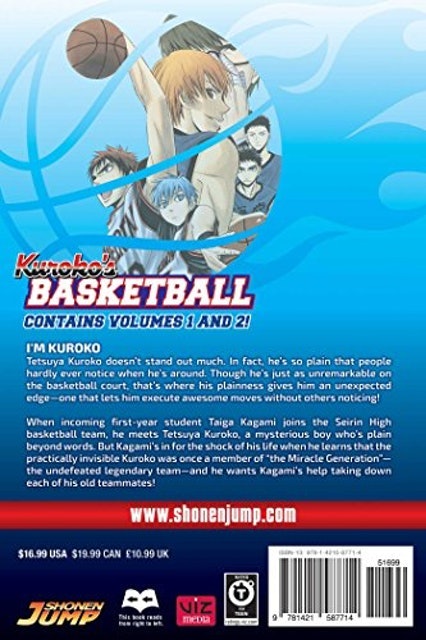 PANINI COMICS Kuroko's Basketball (Inglês) Translation missing: pt-BR.activerecord.decorators.item_part_image/alt
