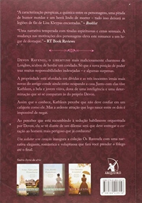 EDITORA ARQUEIRO Um Sedutor sem Coração Translation missing: pt-BR.activerecord.decorators.item_part_image/alt