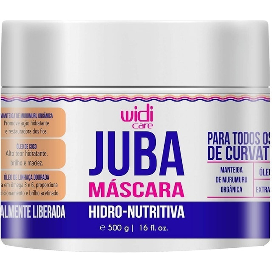 WIDI CARE Juba Máscara Hidro-Nutritiva 500g Translation missing: pt-BR.activerecord.decorators.item_part_image/alt