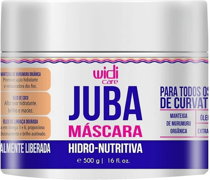 WIDI CARE Juba Máscara Hidro-Nutritiva 500g Translation missing: pt-BR.activerecord.decorators.item_part_image/alt