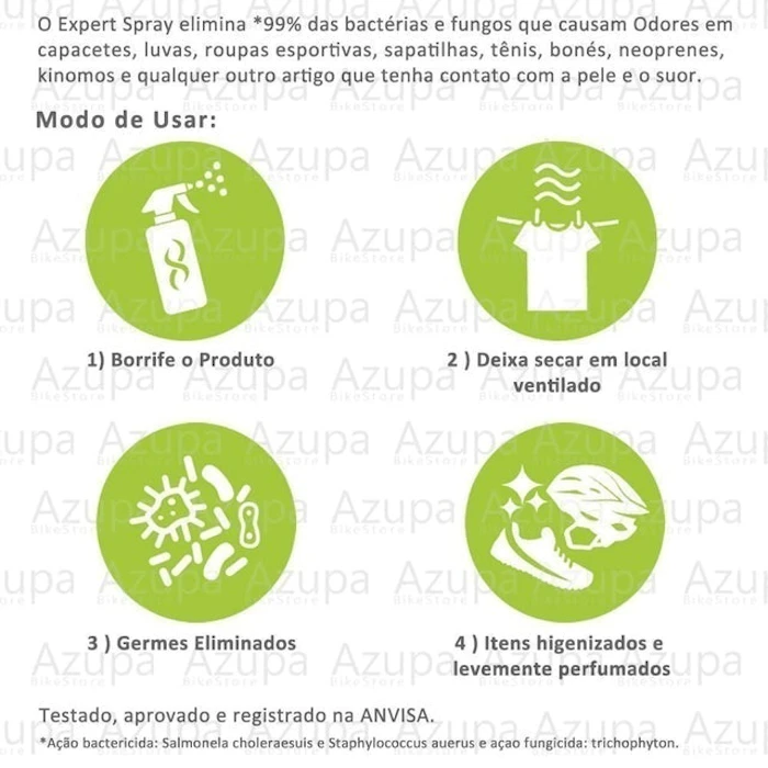 EXPERT Spray Anti-Odor Clean Sports Antibacterial Translation missing: pt-BR.activerecord.decorators.item_part_image/alt