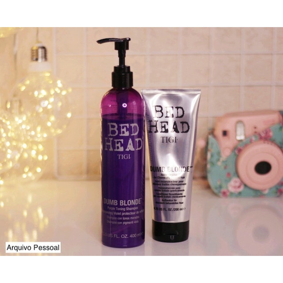 TIGI Shampoo e Condicionador Bed Head Dumb Blonde Translation missing: pt-BR.activerecord.decorators.item_part_image/alt