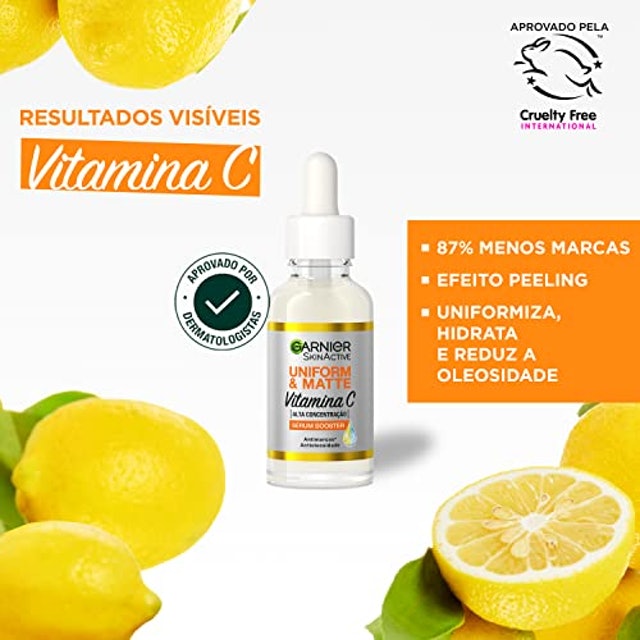 GARNIER Sérum Booster Uniform & Matte Vitamina C Translation missing: pt-BR.activerecord.decorators.item_part_image/alt