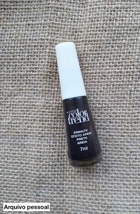 AVON Esmalte Efeito Areia Color Trend Preto - Kit com 2 Translation missing: pt-BR.activerecord.decorators.item_part_image/alt