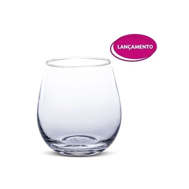 CASA LINDA Copo Vidro Viena 450ml - 6 Unidades Translation missing: pt-BR.activerecord.decorators.item_part_image/alt