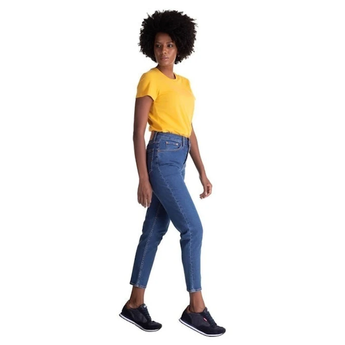 LEVI'S Calça Jeans Exposed Button Mom Azul Translation missing: pt-BR.activerecord.decorators.item_part_image/alt