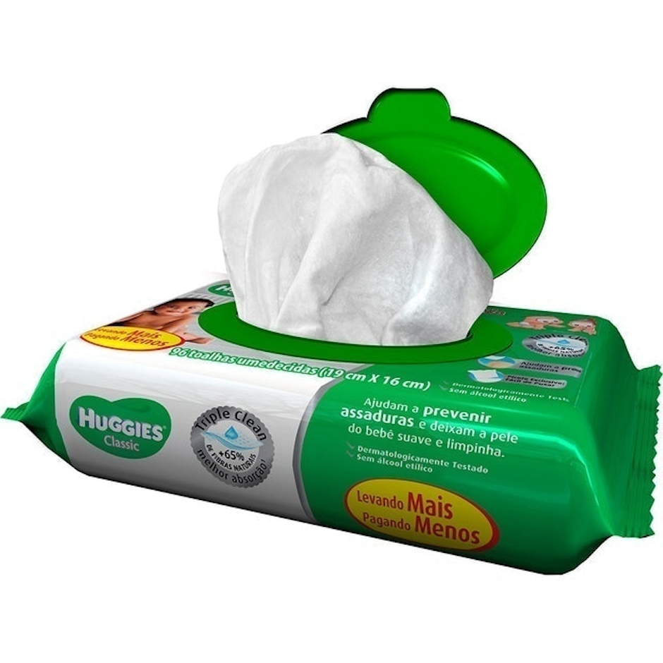 HUGGIES Toalhas Umedecidas Huggies Turma da Mônica Translation missing: pt-BR.activerecord.decorators.item_part_image/alt