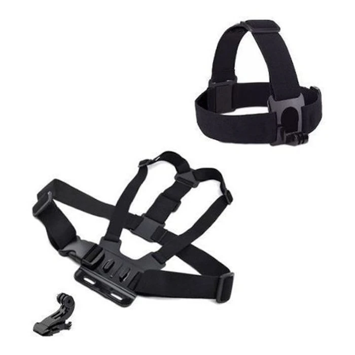 Kit Aventura para Gopro 5 6 7 Hero Black com Acessórios e Suportes Translation missing: pt-BR.activerecord.decorators.item_part_image/alt