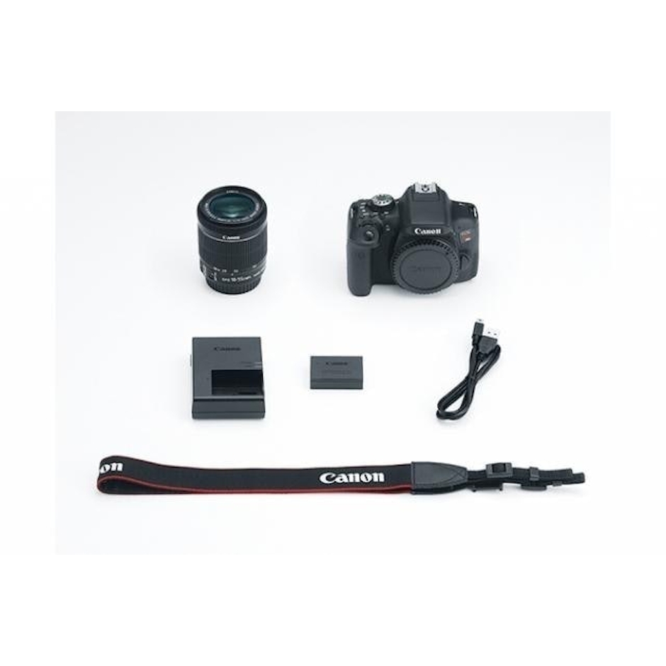 CANON Câmera DSLR com Lente 18-55 mm Translation missing: pt-BR.activerecord.decorators.item_part_image/alt