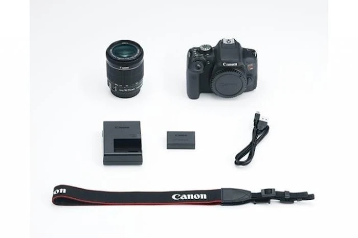 CANON Câmera DSLR com Lente 18-55 mm Translation missing: pt-BR.activerecord.decorators.item_part_image/alt