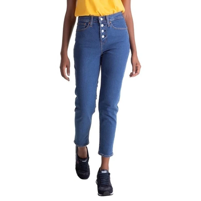 LEVI'S Calça Jeans Exposed Button Mom Azul Translation missing: pt-BR.activerecord.decorators.item_part_image/alt